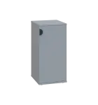 TN 2 - 3D kancelářská skříň, 1-dveřová, pravá, 750x360x400, šedá